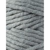 Sznurek skręcany bawełniany Bobbiny Macrame Cord / Stalowy / Steel / 5mm / 100m