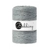 Sznurek skręcany bawełniany Bobbiny Macrame Cord / Stalowy / Steel / 5mm / 100m