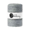 Sznurek skręcany bawełniany Bobbiny Macrame Cord / Stalowy / Steel / 5mm / 100m