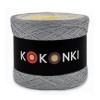 KOKONEK Merino 659 - Szary/jasny szary melanż/krem/żółty/kurkuma