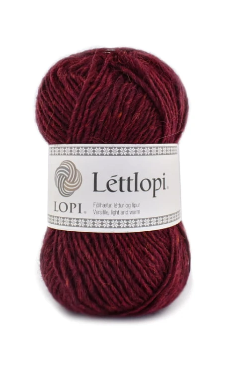 Włóczka Lopi Lettlopi 1409 / bordo