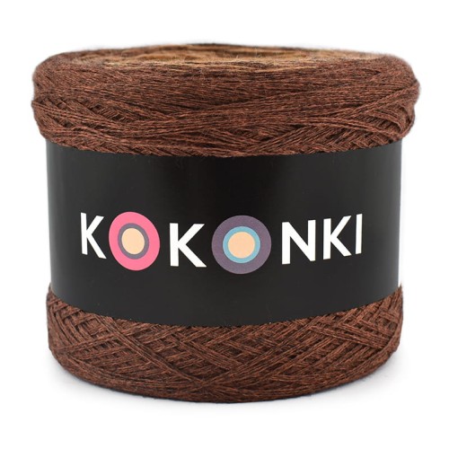 KOKONEK Merino 660 - Miedź melanż/karmel melanż/ciepły beż