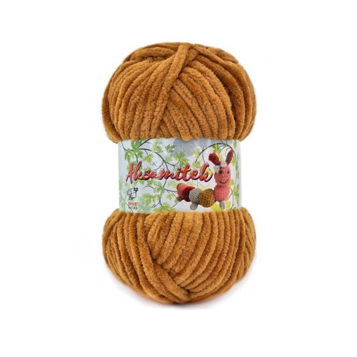 Włóczka Opus Natura Aksamitek 50 g / 33 musztardowy