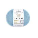 Włóczka Gazzal Super Kid Mohair 64420 / błękit