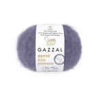 Włóczka Gazzal Super Kid Mohair 64411/ ametyst