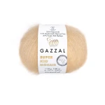 Włóczka Gazzal Super Kid Mohair 64404 / nude