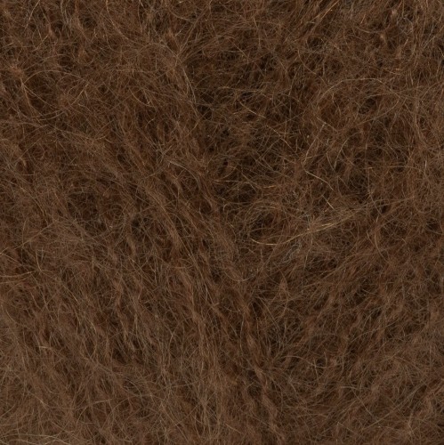 Włóczka Gazzal Super Kid Mohair 64400 / ciepły brąz