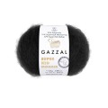 Włóczka Gazzal Super Kid Mohair 64409 / czerń