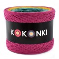 KOKONEK B047 Piwonia/kurkuma/szmaragd/morski/petrol