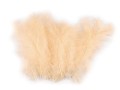 Pióra strusie 9-16 cm / łososiowy / 20 sztuk / 150437