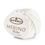 Włóczka Stenli Merino Baby 001 / biel