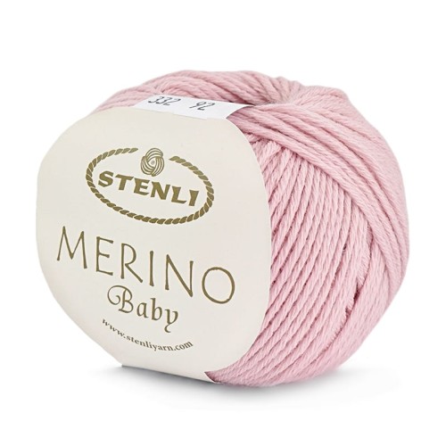 Włóczka Stenli Merino Baby 332 / jasny róż