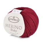 Włóczka Stenli Merino Baby 387 / bordo