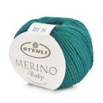 Włóczka Stenli Merino Baby 701 / butelkowa zieleń