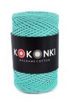 Sznurek Macrame Cotton by KOKONKI 2mm / rolka 200m / ciemna mięta - OUTLET