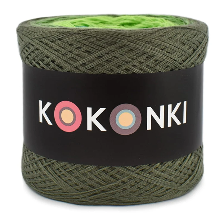 KOKONEK CLASSIC B060 Oh hello! - Khaki/zieleń/zielone jabłuszko/turkus/lazur