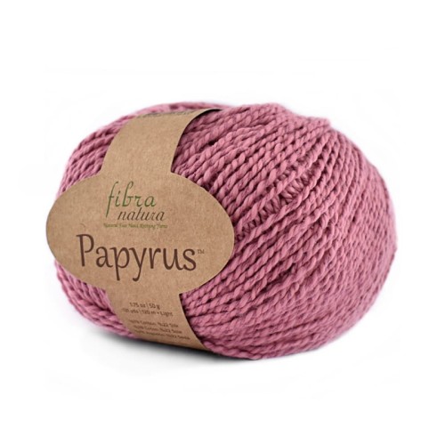 Włóczka Fibranatura Papyrus 229-08 ciemny róż