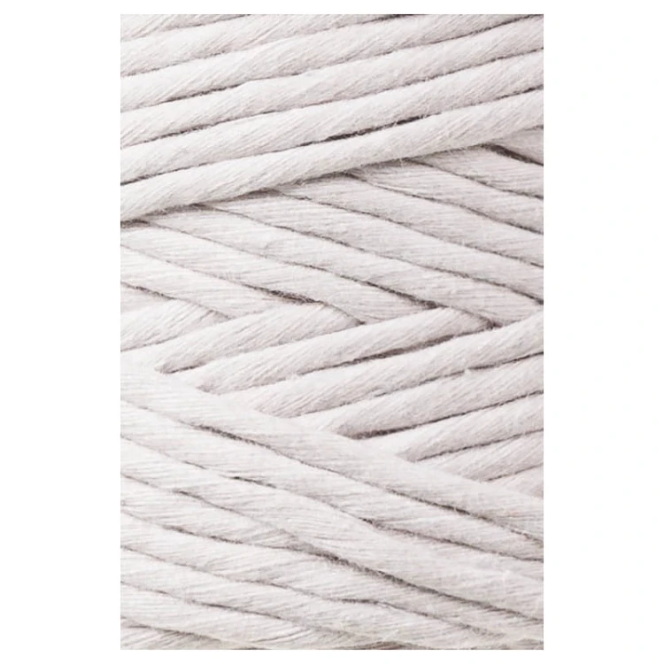 Sznurek skręcany bawełniany Bobbiny Macrame Cord / Księżycowy / Moonlight / 3mm / 100m