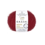 Włóczka Gazzal Super Kid Mohair 64416 / czerwień