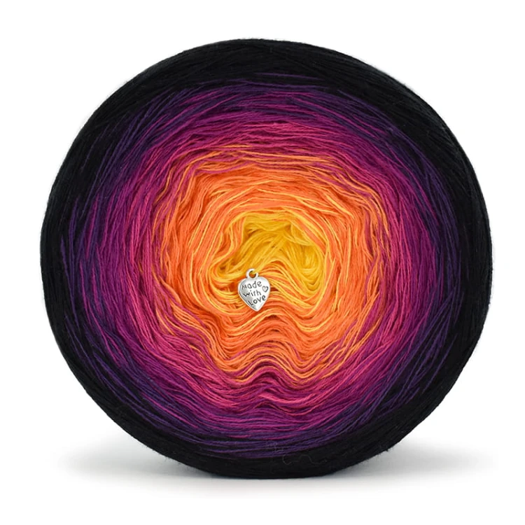 KOKONEK CLASSIC B069 - Czerń/granat/fiolet/jeżyna/piwonia/mango/intensywny żółty