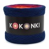 KOKONEK CLASSIC B070 - Granat/jeżyna/czerwień/mango/intensywny żółty