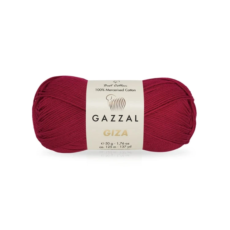 Włóczka Gazzal Giza 2487 /rubin
