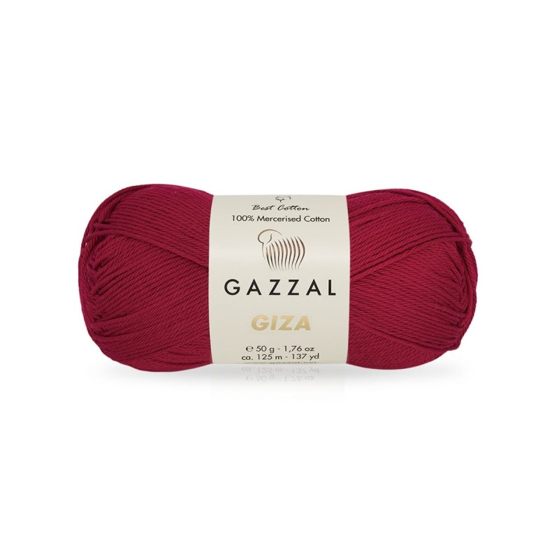 Włóczka Gazzal Giza 2487 /rubin