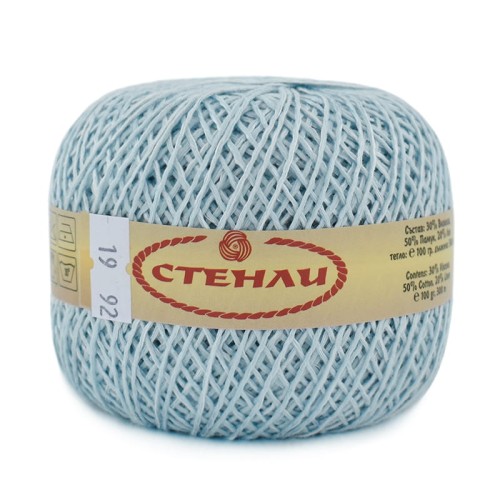 Włóczka Stenli Linen 19 / błękit