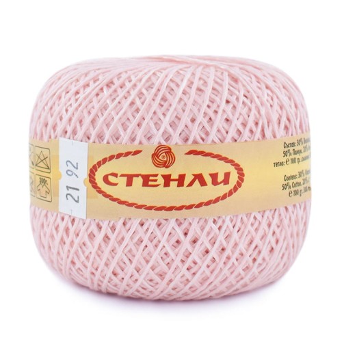 Włóczka Stenli Linen 21 / róż