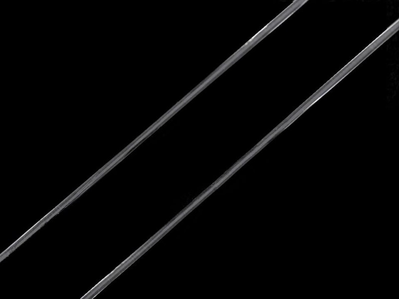 Gumka okrągła transparentna 1 mm / 4,5 - 5 m / 1 szt.
