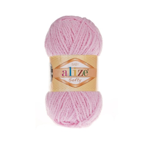 Włóczka Alize Baby Softy 185 / jasny róż