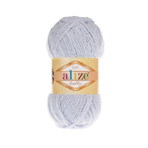 Włóczka Alize Baby Softy 416 / jasny szarobłękitny