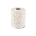 Sznurek do makramy bawełniany skręcany 2mm / naturalny