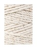 Sznurek skręcany 3-żyłowy bawełniany Bobbiny 3ply Macrame Rope / Naturalne Złoto / Golden Natural / 3 mm / 100 m