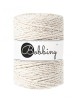 Sznurek skręcany 3-żyłowy bawełniany Bobbiny 3ply Macrame Rope / Naturalne Złoto / Golden Natural / 5 mm / 100 m