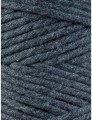 Sznurek skręcany bawełniany Bobbiny Macrame Cord / Grafitowy / Charcoal / 3mm / 100m