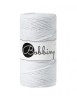 Sznurek skręcany bawełniany Bobbiny Macrame Cord / Biały / White / 3mm / 100m