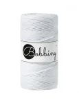Sznurek skręcany bawełniany Bobbiny Macrame Cord / Biały / White / 3mm / 100m