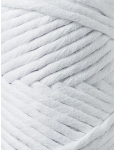 Sznurek skręcany bawełniany Bobbiny Macrame Cord / Biały / White / 3mm / 100m