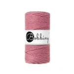 Šňůrka stáčená bavlněná Bobbiny Macrame Cord / Květinová / Blossom / 3mm / 100m