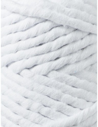 Sznurek skręcany bawełniany Bobbiny Macrame Cord / Biały / White / 5mm / 100m