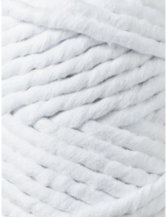 Sznurek skręcany bawełniany Bobbiny Macrame Cord / Biały / White / 5mm / 100m