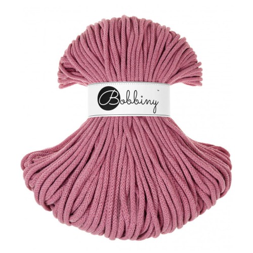 Sznurek pleciony bawełniany Bobbiny Premium / Kwiatowy / Blossom / 5 mm / 100 m