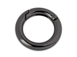 Karabinka kulatá / tmavý nikl / průměr 18 mm / 1 ks / 750722