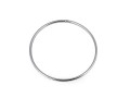 Uchwyty / rączki do torby / metalowe / nikiel / średnica 13,5 cm / 2 sztuki