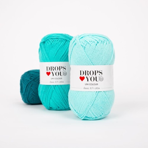Włóczka Drops Loves You #7 / 18 turkus