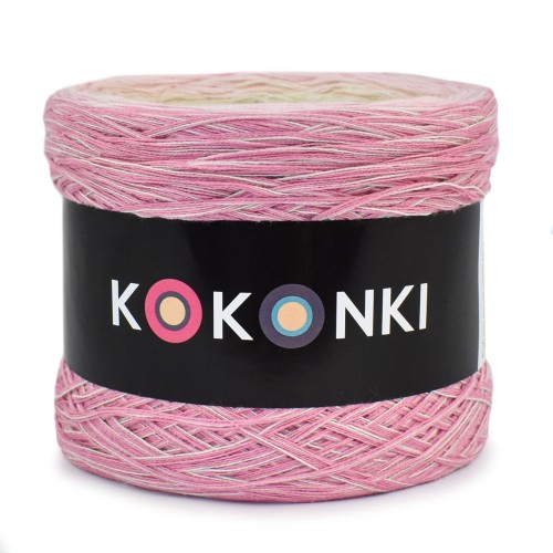 KOKONEK Cream Rare R77 - Malinowy róż/jasny róż/krem/jasny beż/zimny beż + krem