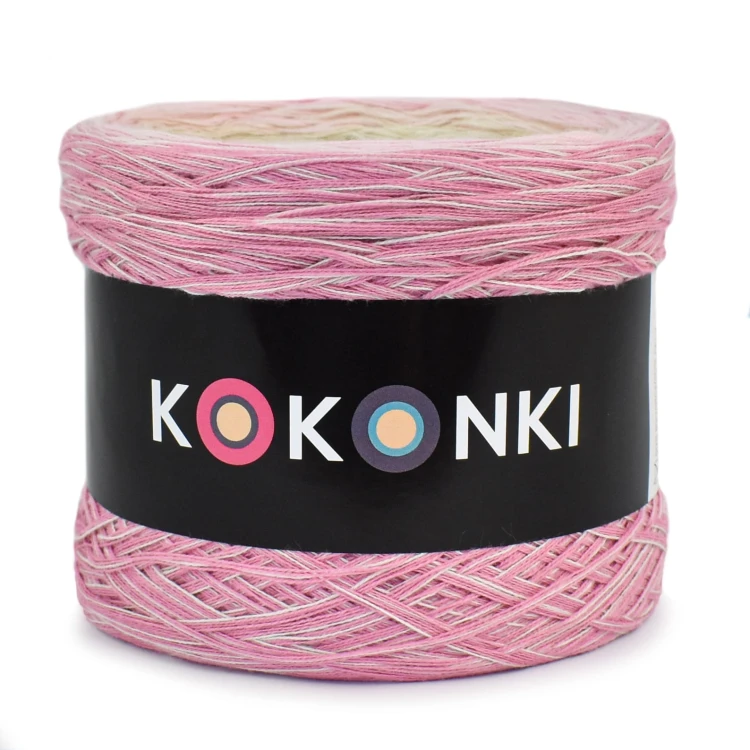 KOKONEK Cream Rare R77 - Malinowy róż/jasny róż/krem/jasny beż/zimny beż + krem