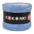 KOKONEK Cream Rare R81 - Jeans melanż/jasny niebieski/krem/jasny beż/zimny beż + krem