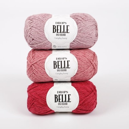 Włóczka Drops Belle 12 / cherry